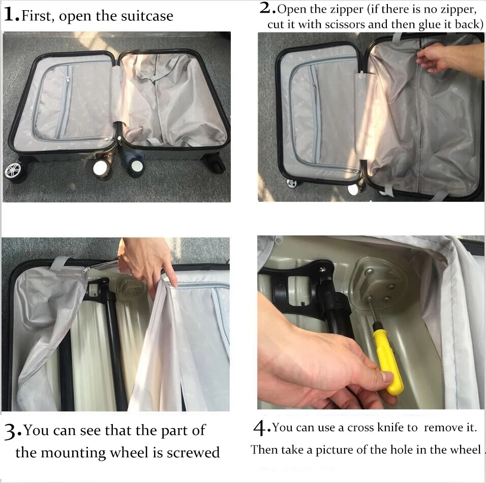수하물 범용 휠 JH270-B 트롤리 케이스 범용 캐스 - Silent Replacement Luggage Wheels 리뷰 및 가격