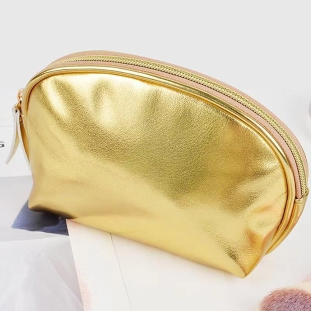휴대용 실버/골드 색상의 손잡이 달린 화장품 가방, 방 - Cosmetic Bags 리뷰 및 가격