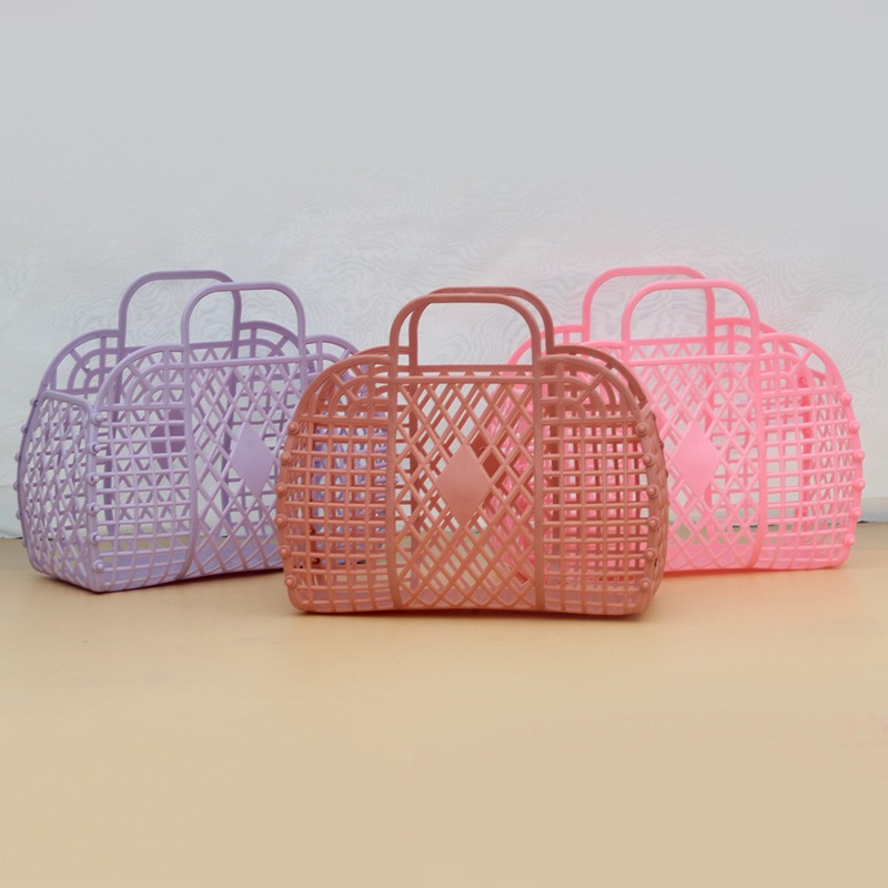 탈부착 가능한 샤워 바구니 플라스틱 목욕 젤리백 욕실용 - Handbags 리뷰 및 가격