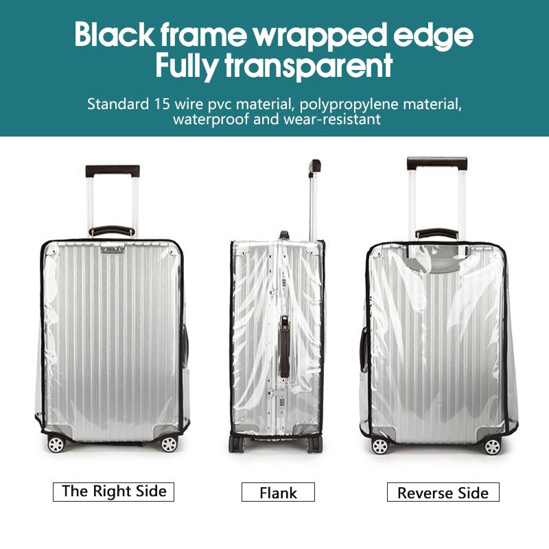 방수 기능이 있는 투명한 여행용 가방 커버, PVC 소 - Luggage Protective Cover Transparent 리뷰 및 가격
