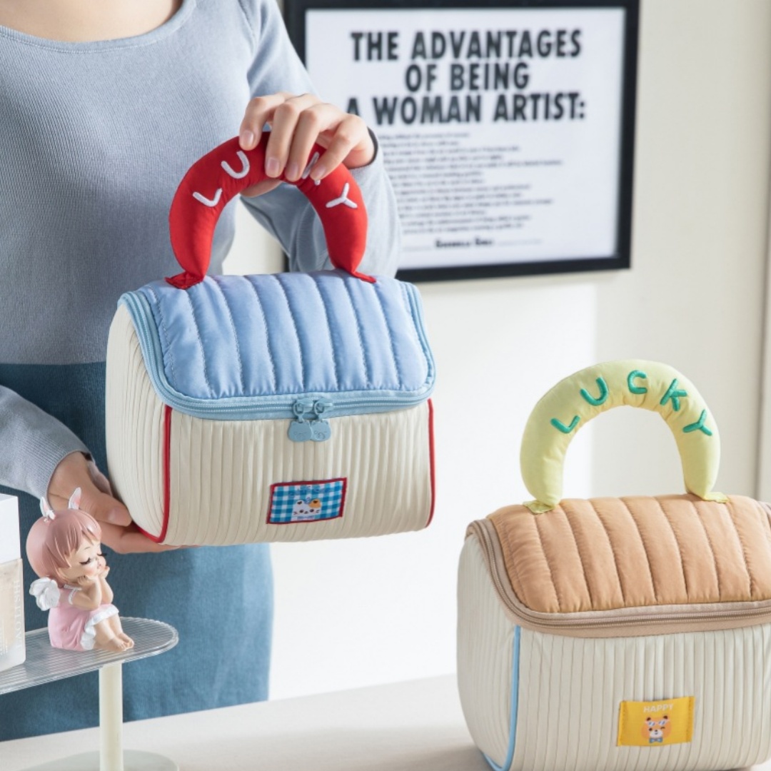 -여자아이들을 위한 귀여운 코티지 스타일 화장품 가방, - Cosmetic Bags 리뷰 및 가격